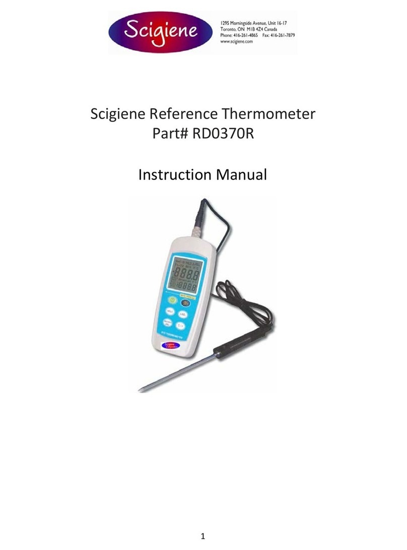 scigiene RD0370R instruction manual