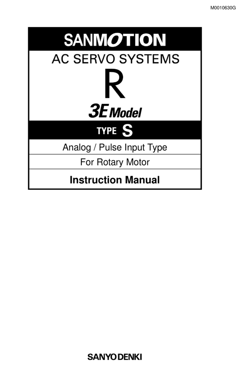 Sanyo Denki Sanmotion R 3E S instruction manual
