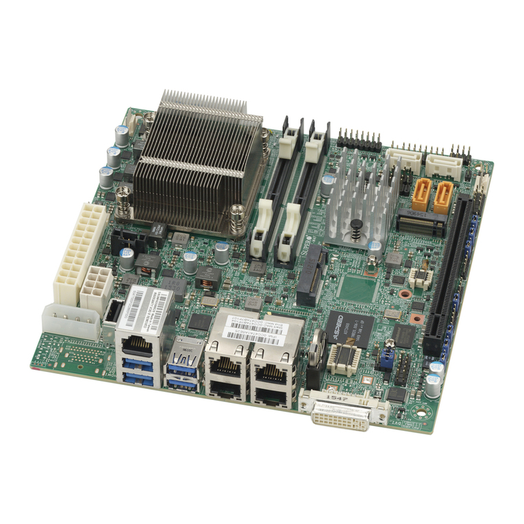 Supermicro X11SSV-M4F User manual