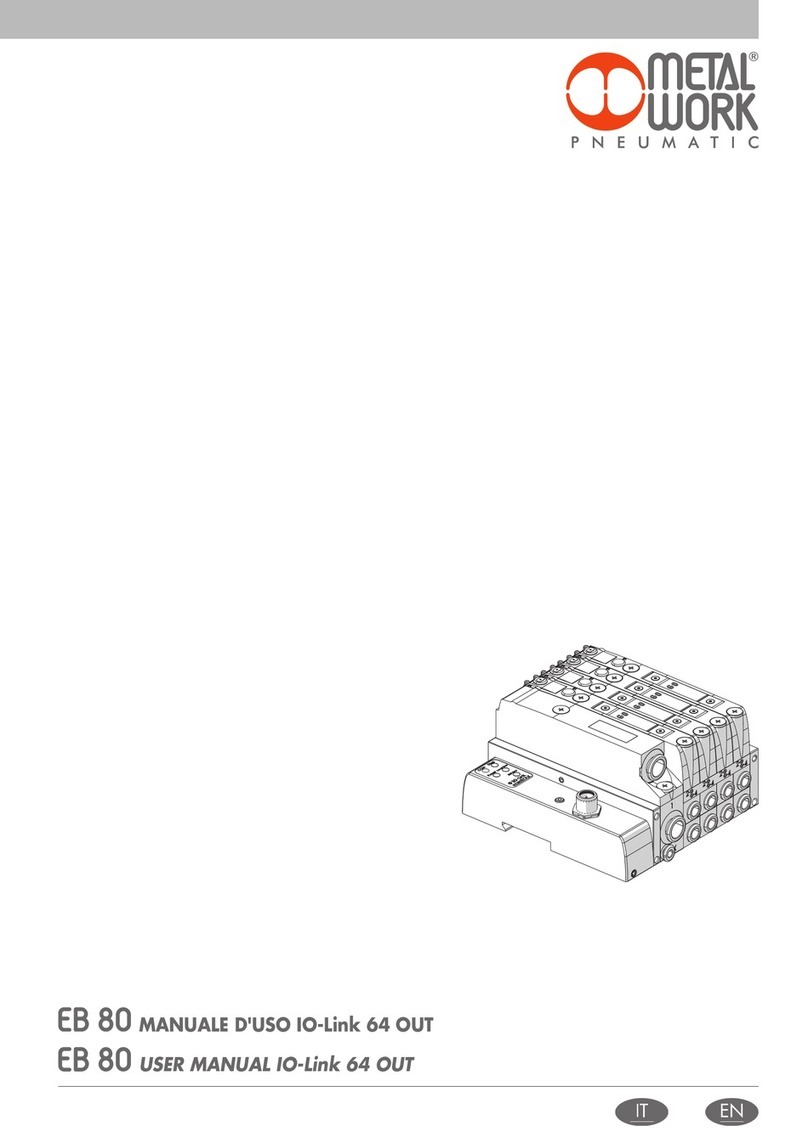 Metal Work EB 80 IO-Link 64 OUT User manual