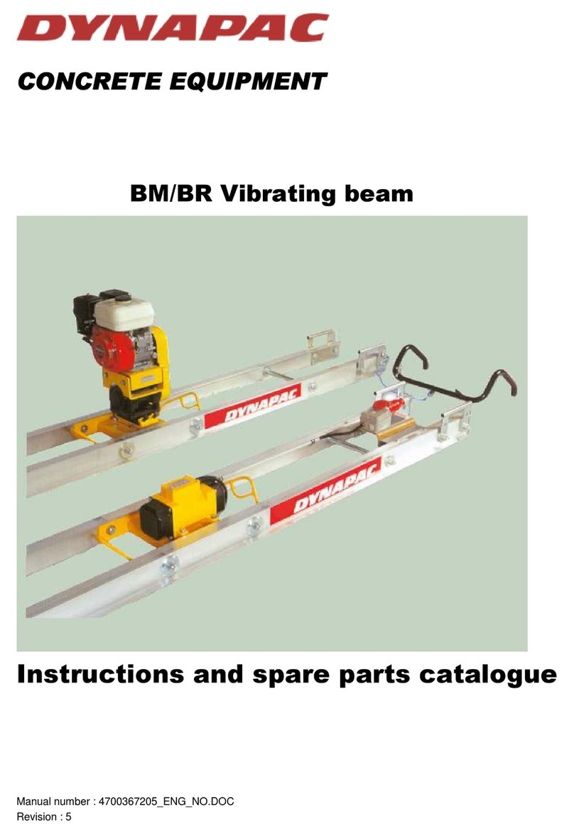 Dynapac BM Series Installer manual