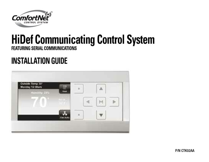 ComfortNET CTK02AA User manual