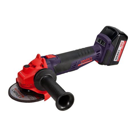 Sparky Group HeavyDuty M 18Li HD User manual
