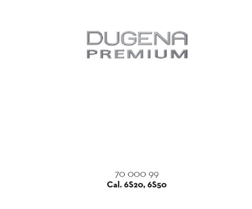 DUGENA Premium 6S20 Instruction manuals