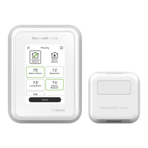 Honeywell Home T10 Pro RedLINK User manual