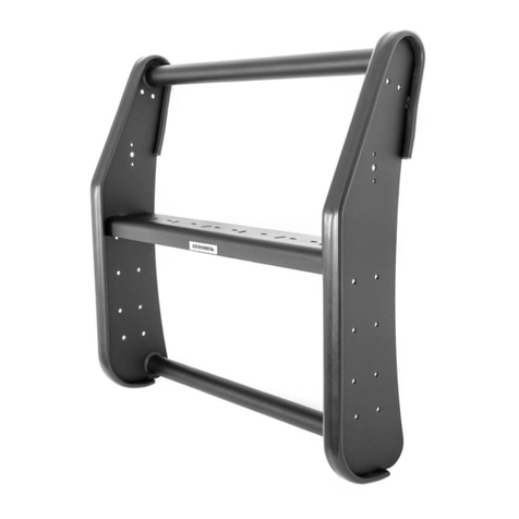 Go Rhino Road Defender Push Bumper 5000 Series User manual