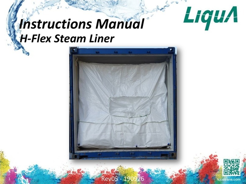 Liqua H-Flex Steam Liner instruction manual