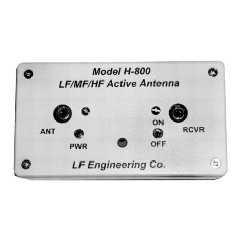 LF Engineering H-800 SKYMATCH User manual