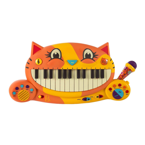 B.toys Meowsic quick start guide