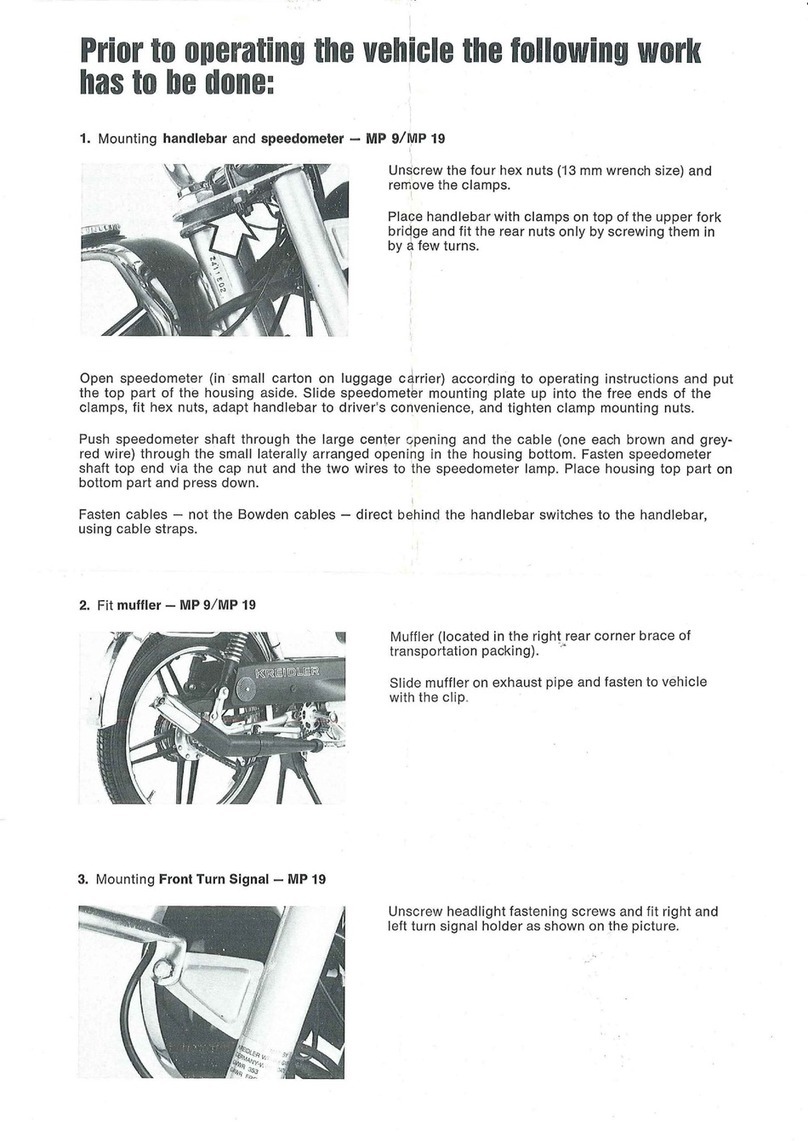 KREIDLER MP 9 manual