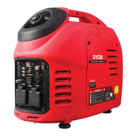 Ryobi RG-2100I Owner's operating manual