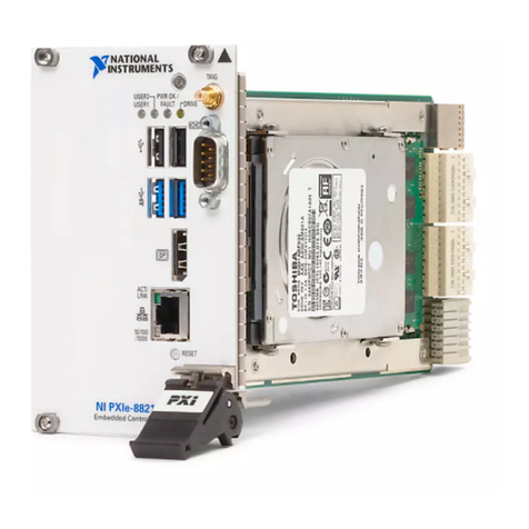 National Instruments PXIe-8821 User manual