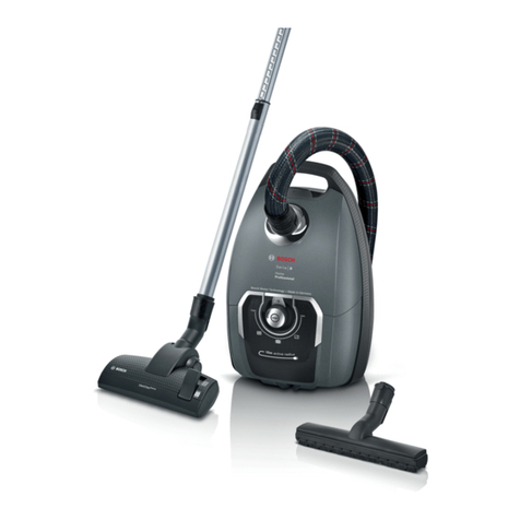 Bosch Perfectionist BGL8 Series User manual