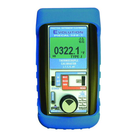 PIE PIECAL 322 Field Calibration Procedure