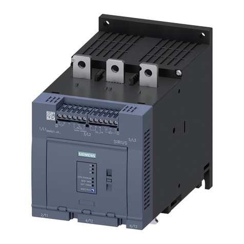 Siemens SIRIUS 3RW50 User manual