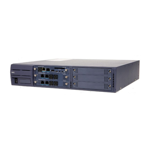 NEC Univerge SV8100 Owner's manual