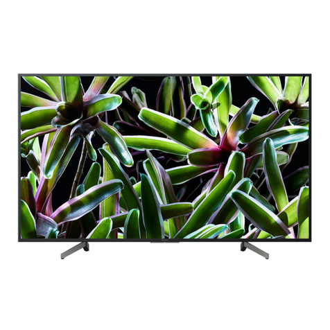 Sony BRAVIA KD-65X7007G User manual