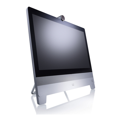 Cisco TelePresence DX80 User manual Cisco TelePresence DX80 User manual