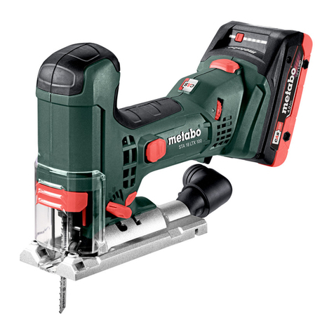 Metabo STA 18 LTX 100 User manual