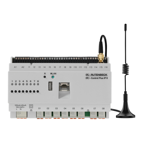 Rutenbeck R-CONTROL PLUS IP 4 installation instructions