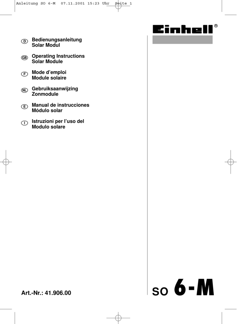 EINHELL SO 6-M User manual