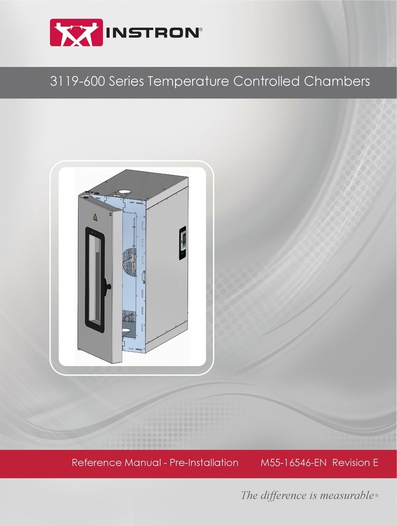 Instron 3119-600 Series Reference Manual - Pre-Installation