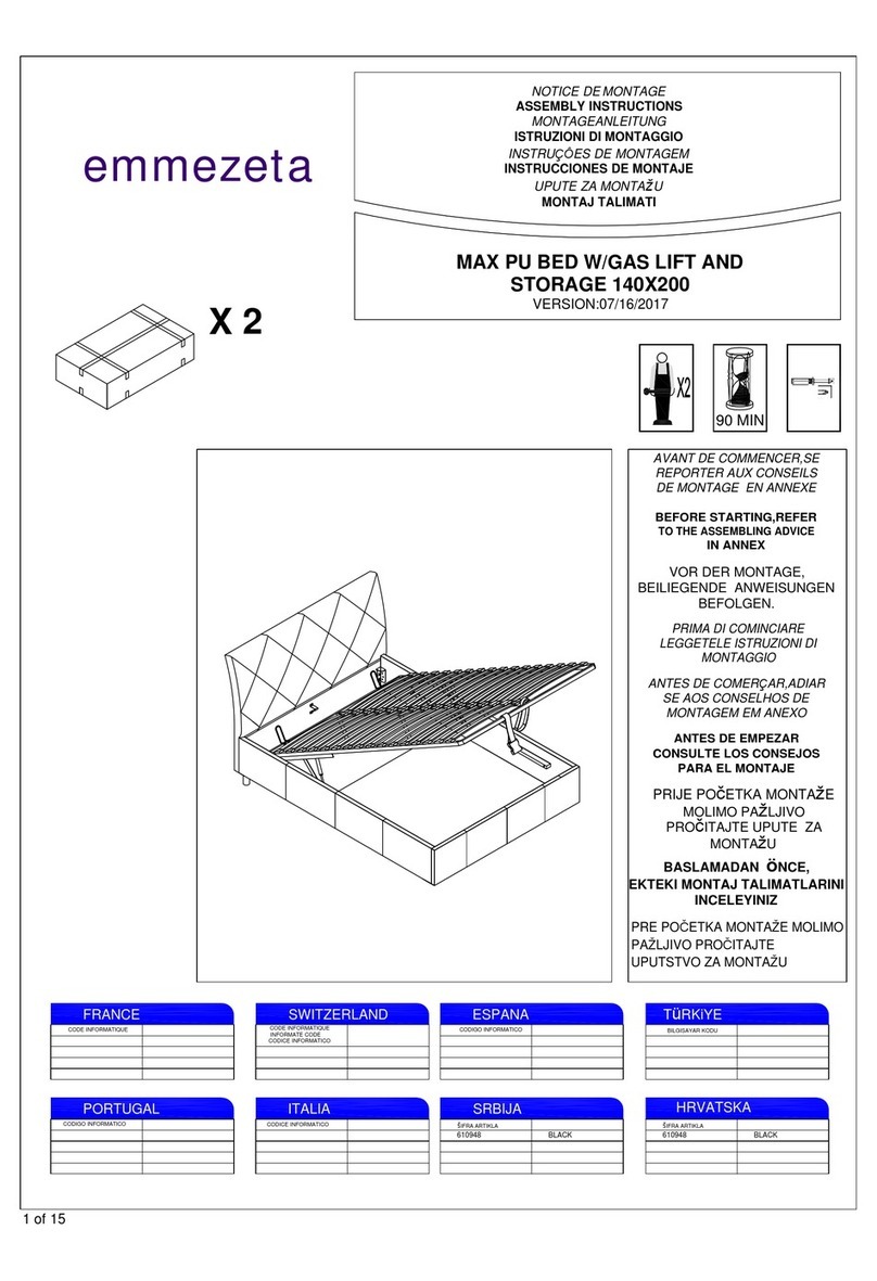 Emmezeta MAX 610948 Assembly instructions