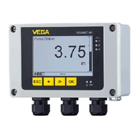 Vega VEGAMET 841 User manual