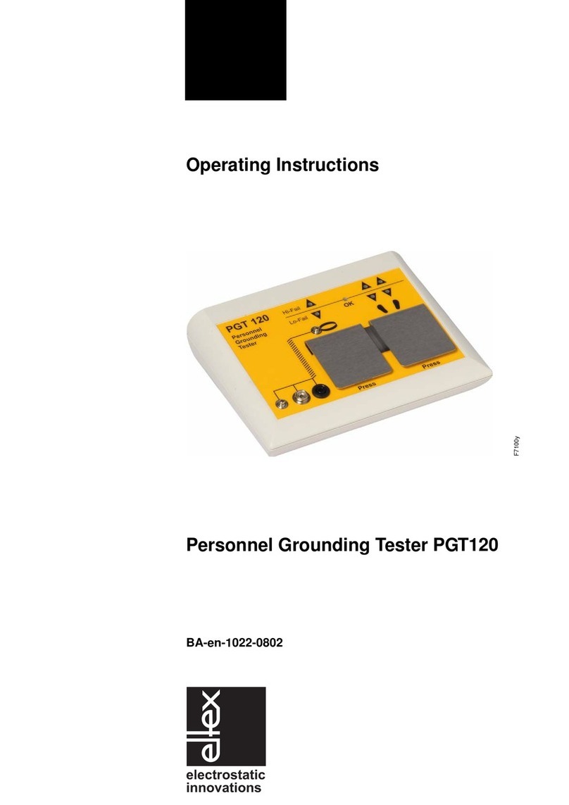 ELTEX PGT120 operating instructions