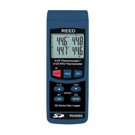Reed Instruments R2450SD User manual