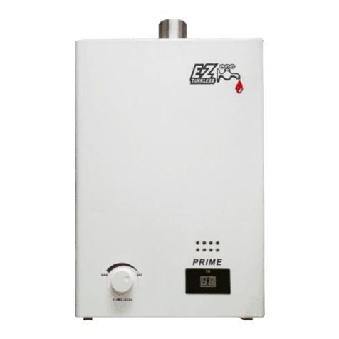 EZ TANKLESS PRIME user manual