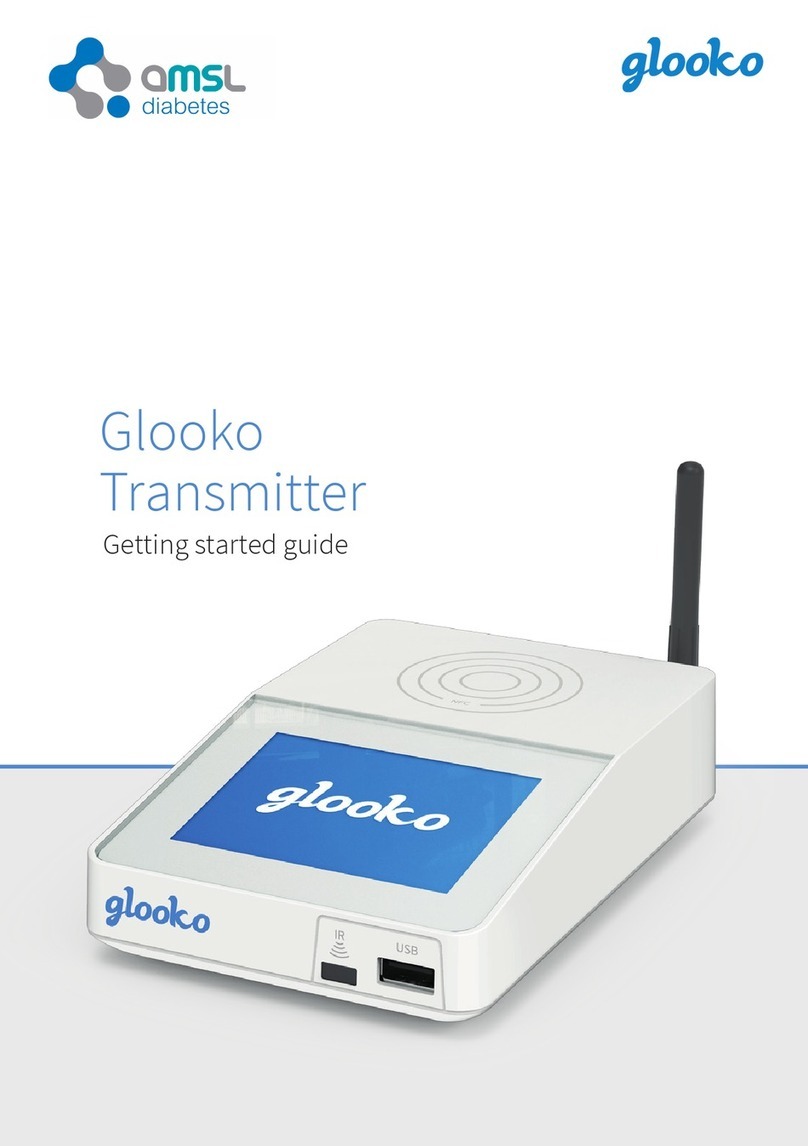 AMSL Diabetes Glooko Transmitter Getting started guide