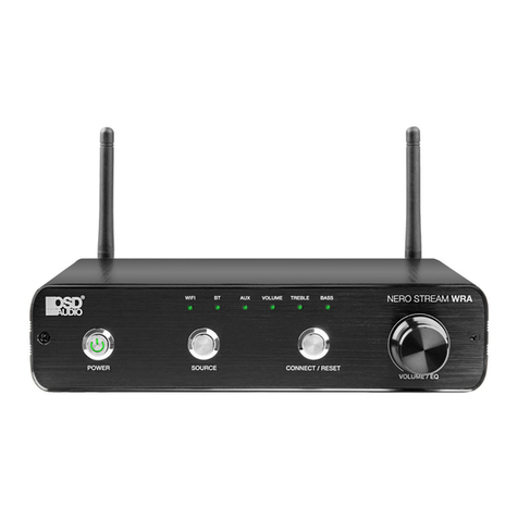 OSD Audio NERO STREAM WRA User manual