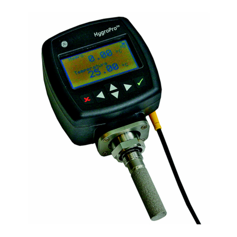 GE HygroPro User manual
