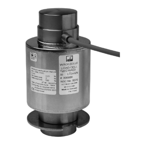 HBM C16A Series installation instructions