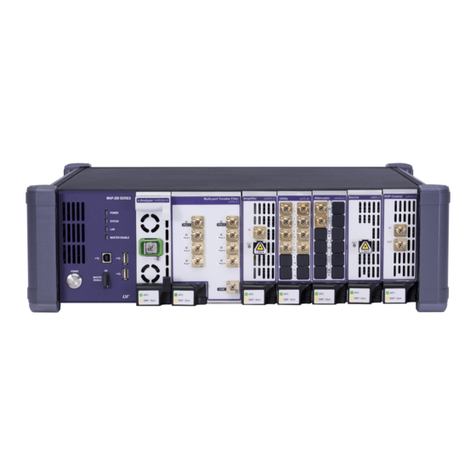 Viavi MAP-200 Installation and user guide