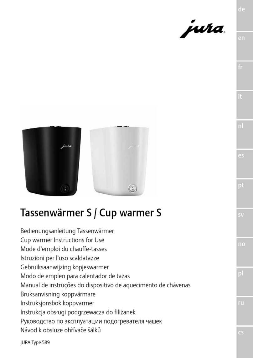 Jura S Instructions for use