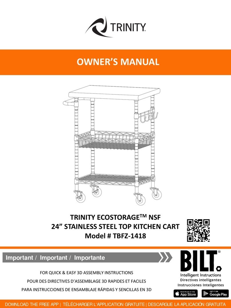 Trinity EcoStorage NSF owner's manual