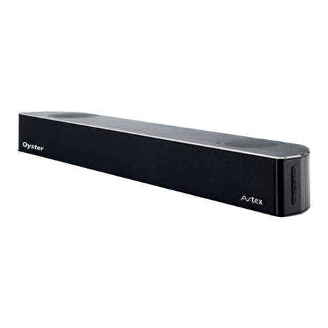 Ten-Haaft Oyster Soundbar operating manual