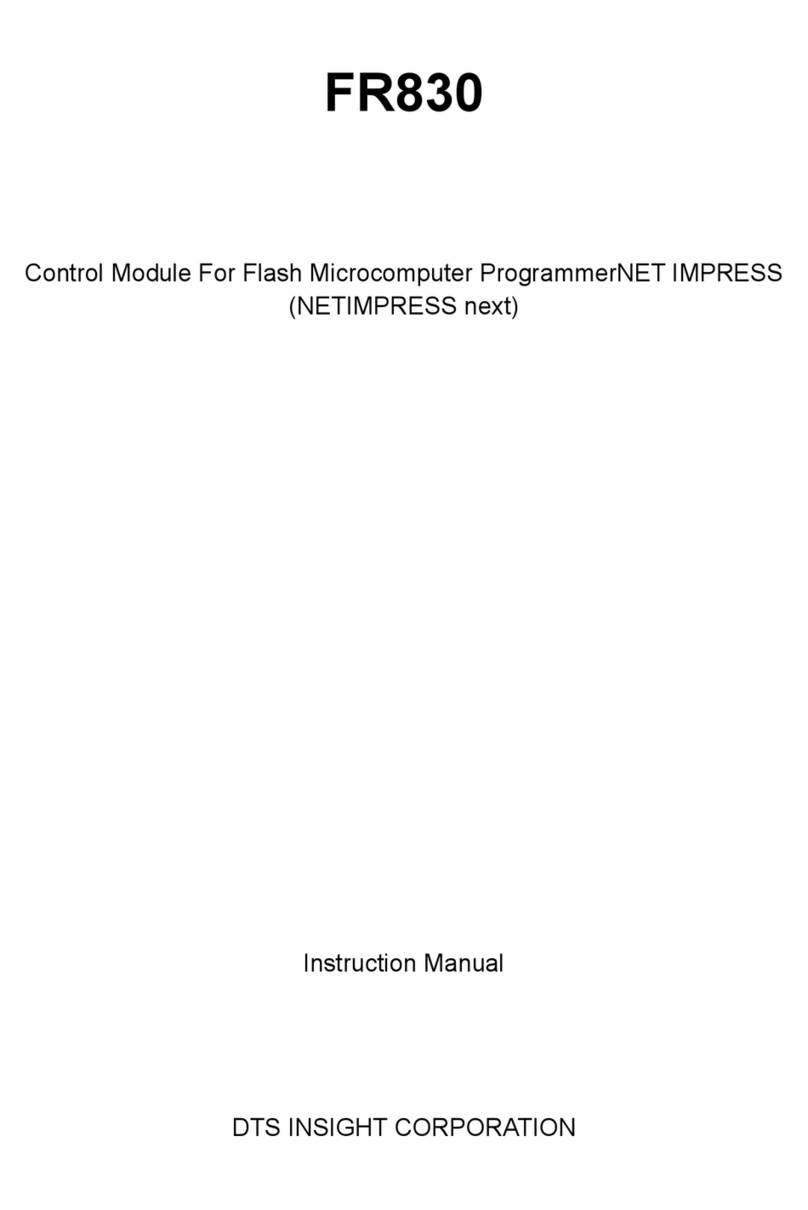 DTS INSIGHT FR830 instruction manual
