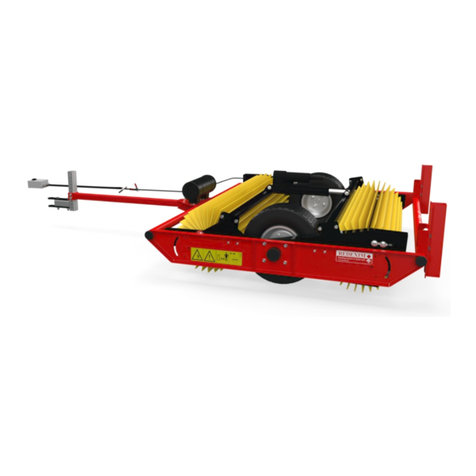 Redexim 1400 User manual and parts book