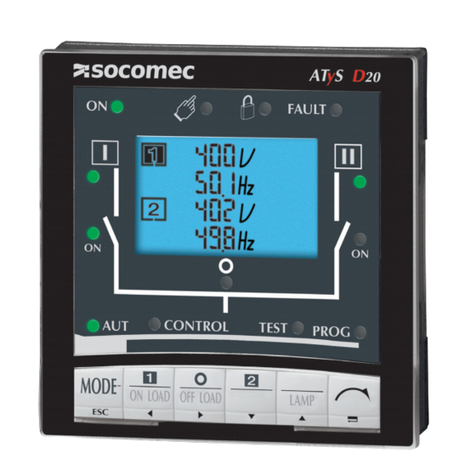 socomec ATyS D10 User manual