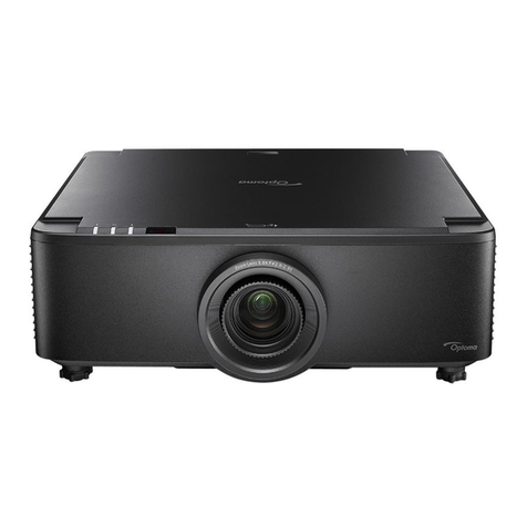 Optoma ZU720T User manual