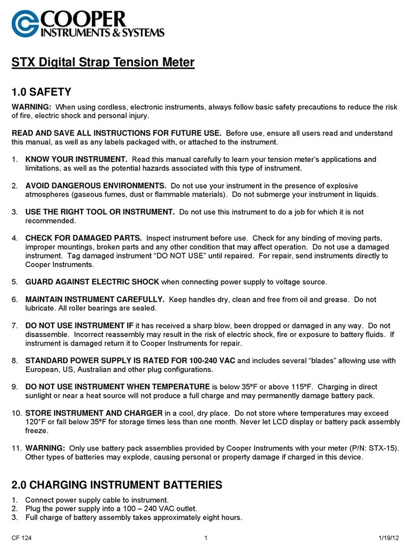 Cooper STX Series manual Cooper STX Series manual