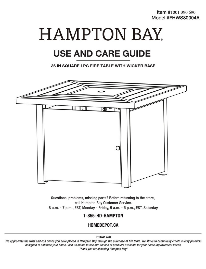 HAMPTON BAY FHWS80004A Use and care guide HAMPTON BAY FHWS80004A Use and care guide