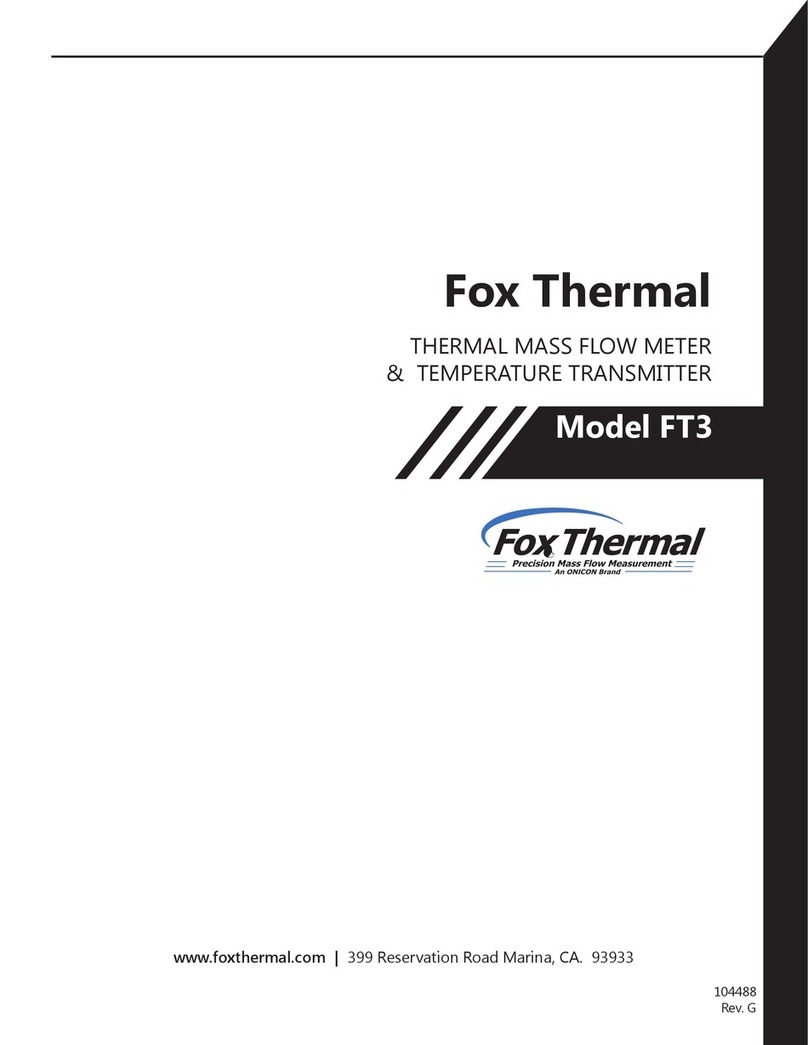 Fox Thermal FT3 instruction manual