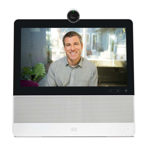 Cisco TelePresence DX70 User instructions