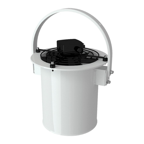 Vents-us BUCKET FAN 420 installation guide