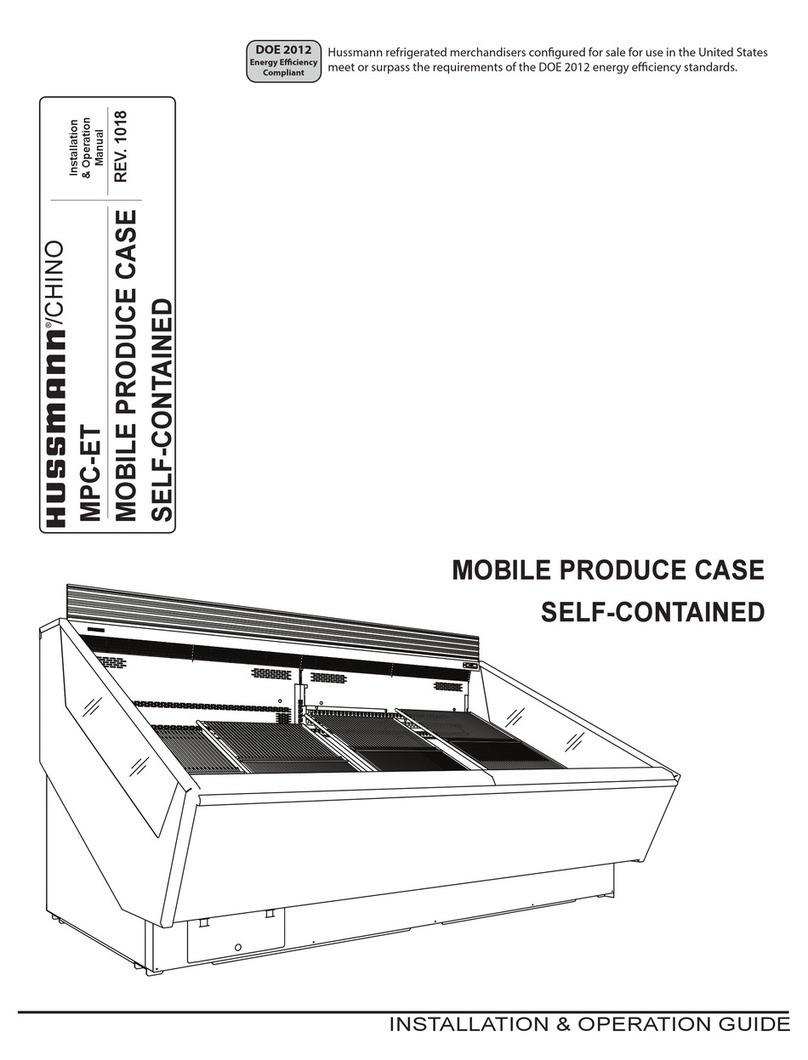 Hussmann Chino MPC-ET Series Original operating instructions