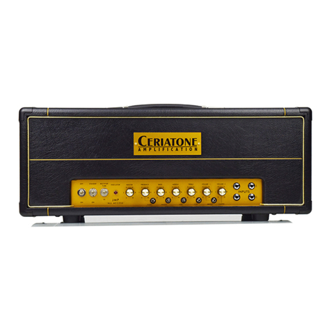 Ceriatone Plexi 51 All Access User manual